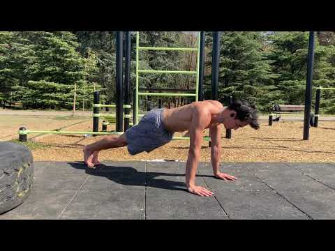 Scapula Push Up - Pompes Omoplates