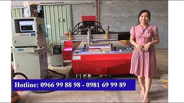 Máy cnc đa năng kết hợp giữa máy cnc cắt quảng cao và máy khắc gỗ 3d