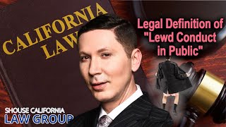 Legal definition of "lewd conduct in public"