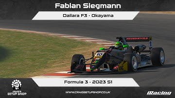 iRacing - 23S1 - Dallara F3 - Formula 3 - Okayama - FS