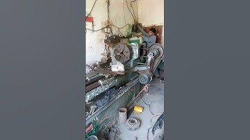 how to make a thread correction using lathe machine#short