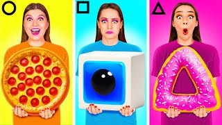 Geometrik Şekilli Yemek Kapişmasi | Mutfak Savaşı DaRaDa Challenge