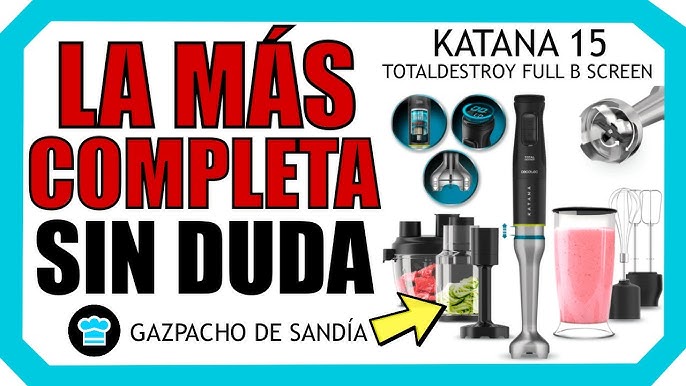 Batidora CECOTEC Katana 15 TotalDestroy Jar G - Devoraprecios