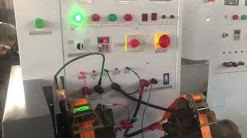 Alternator and starter test bench