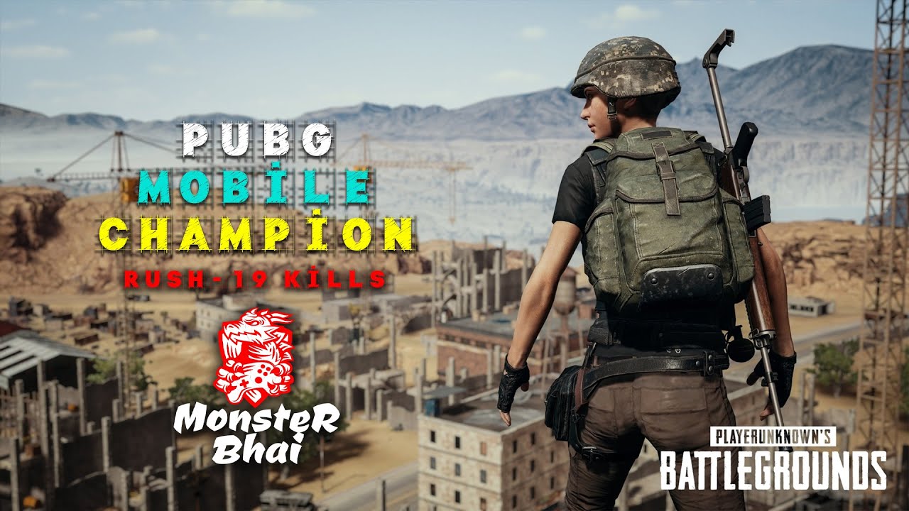 PUBG | RUSH GAMEPLAY | CHICKEN DINNER