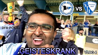 Arminia Bielefeld vs. VFL Bochum - Stadionvlog 🔥 | DFB POKAL WAHNSINN 🏆 | VLOG 4