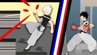 18 frame test (Gojo vs Sukuna )
