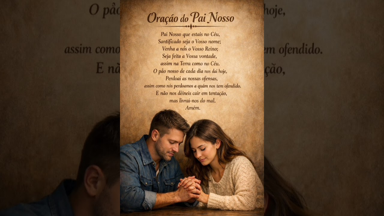Ore comigo, repita essa oração. 