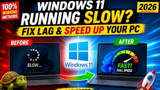 Fix windows 11 lagging and slowing problem