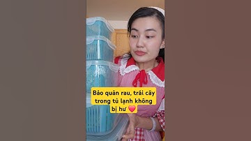 Bảo quản rau, trái cây trong tủ lạnh #meovat #vickynguyen #cuocsongmy #short #shortvideo #shorts