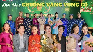 Chuông Vàng Vọng Cổ 2024 "khởi động" tại hội quán NSMV: SP Khương Dừa bất ngờ trả lời phỏng vấn HTV