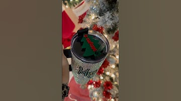 Using my ​⁠@Glowforge Aura 🧡to make my first project. Stanley name tag for my tumbler