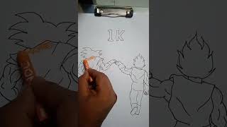 Goku and Vegeta Drawing from 1k subscribe😍😊 #gokuandvegeta #1ksubscribers #ytshots Goku and Vegeta Drawing from 1k subscribe😍😊 #gokuandvegeta #1ksubscribers #ytshots