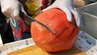 FRUIT CUTTING SKILLS - HEALTHY FRUITS JUICE MAKING of KOREAN - KOREAN STREET FOOD