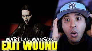 Marilyn Manson - Exit Wound (Music Video) Reaction | HE ALWAYS DELIVERS