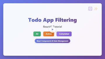 Todo App: Implement Filtering (All, Active, Completed)