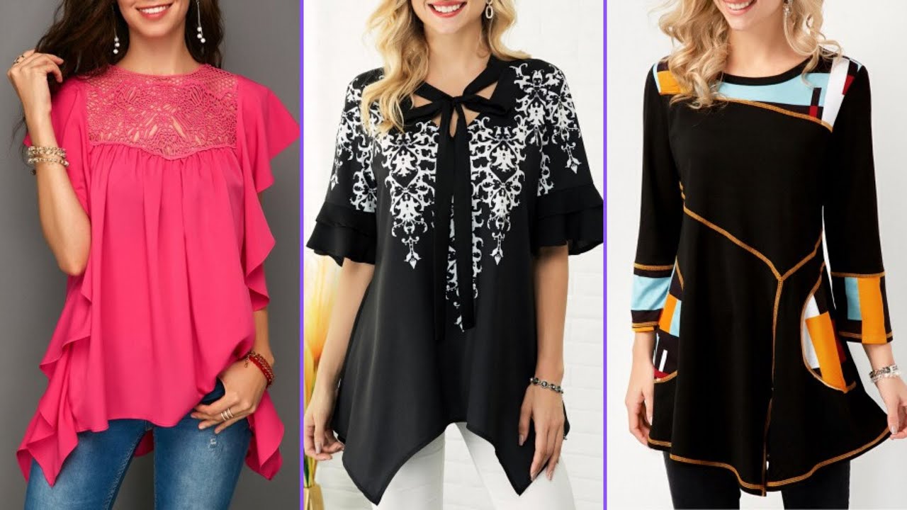 Exclusive collection of tops and blouses for girls/women 2020-21 ...