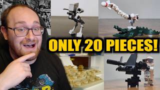 What Can You Build With Only 20 LEGO Pieces?