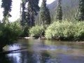 Canoeing the upper Cle Elum River