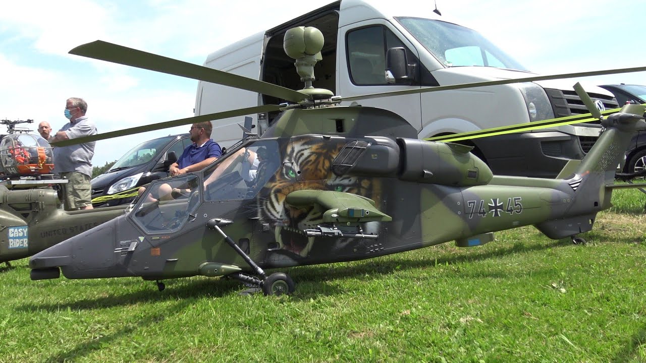 Airbus H665 Tiger RC Scale Helicopter very detailed