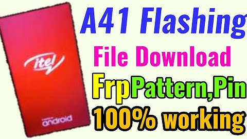 How to Itel A41 Flash File download | Itel A41 Flashing | Itel A41 Pattern lock | Itel A41 Tool