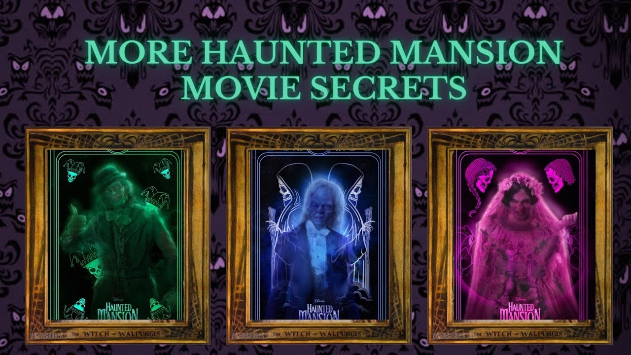 5 Imagineer Easter Eggs in Disney's New 'Haunted Mansion