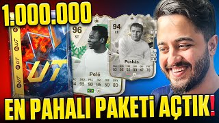 OHA! 1 MİLYONLUK OYUNUN EN PAHALI PAKETİNİ AÇTIK! (ÇILDIRDIK) EA FC 24