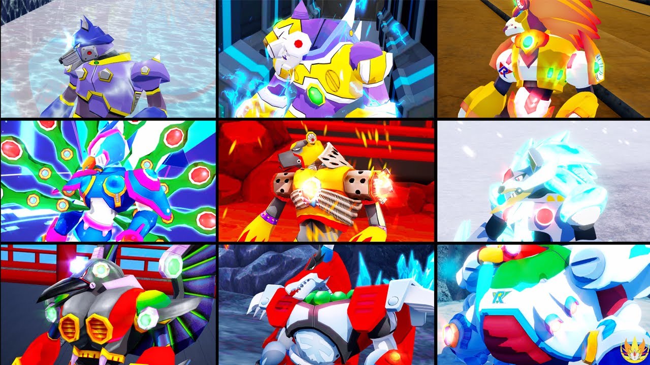 [MMD Megaman X Mavericks] S-Class Reploids - YouTube