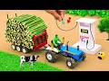 diy diorama making mini motor water pump science project | how to make |  ⁨@sanocreator⁩