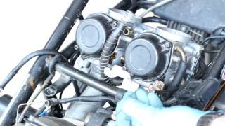 Ducati Monster 750 Carburetor Removal