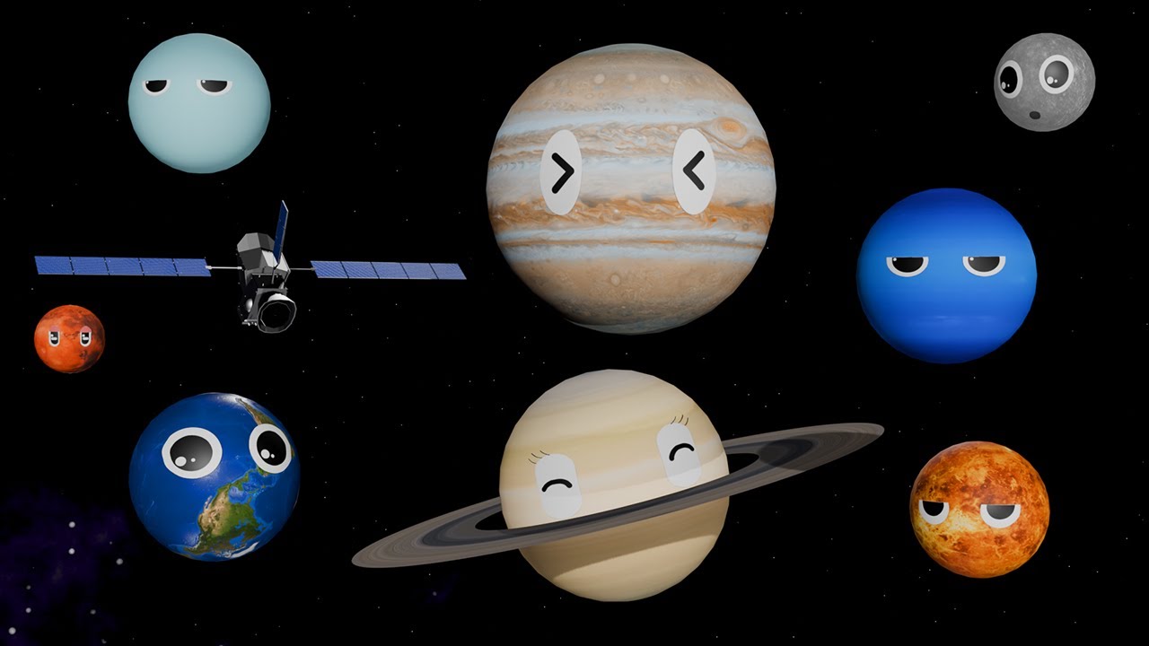 Planet size comparison animation How long does it take to travel