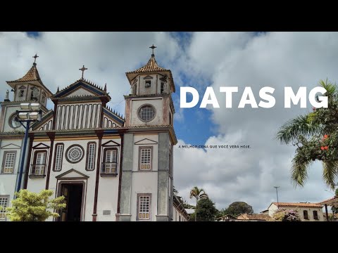 Praça da Matriz em Datas MG