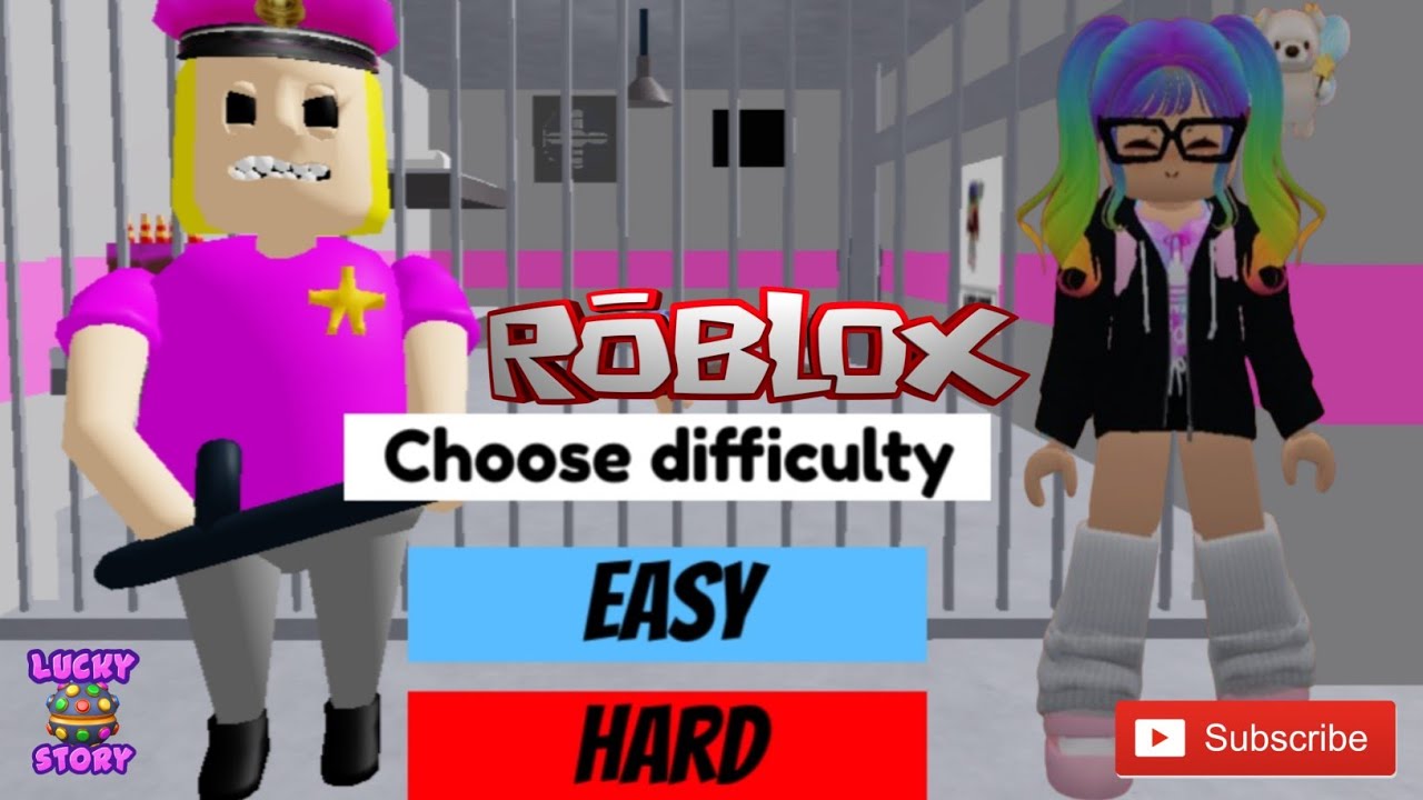 Police Girl Prison Run Obby Roblox YouTube 