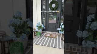 This rug is great for the patio or as a front door rug too