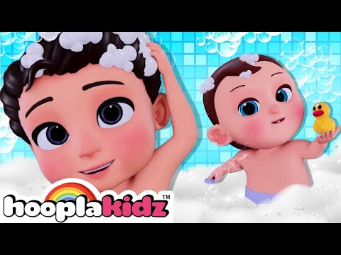 Bath Song - 3D Nursery Rhymes | Morning Routine and Educational Videos for Toddlers  @hooplakidz ​ - Bath Song - 3D Nursery Rhymes | Morning Routine and Educational Videos for Toddlers  @hooplakidz ​