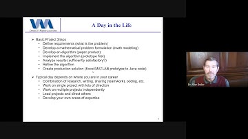 BIG Careers for Mathematicians by Dr. Charles Allen Butler | SIAM JUIT