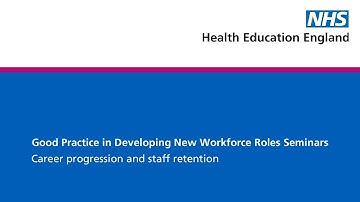 Career progression and staff retention