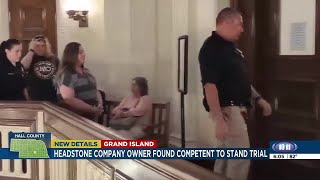 Headstone company owner found competent to stand trial
