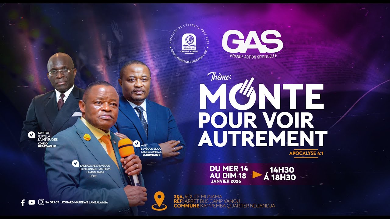 Monte ici pour Voir Autrement Jours 2 - Bishop Mukinayi