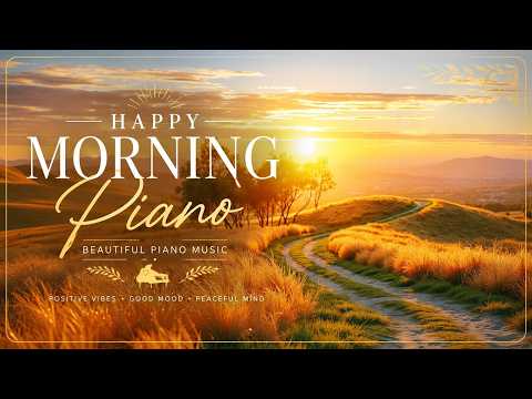Happy Morning Piano & Coffee Morning Music | Wake Up Piano Playlist for Energy and Focus
