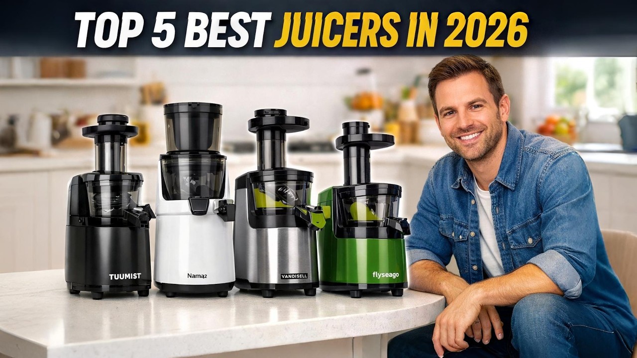 Top 5 Cold Press Juicers Worth the Money in 2026