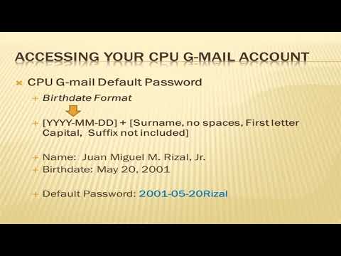 GETTING STARTED ON YOUR CPU EMAIL AND CANVAS LMS PROFJJRAZON