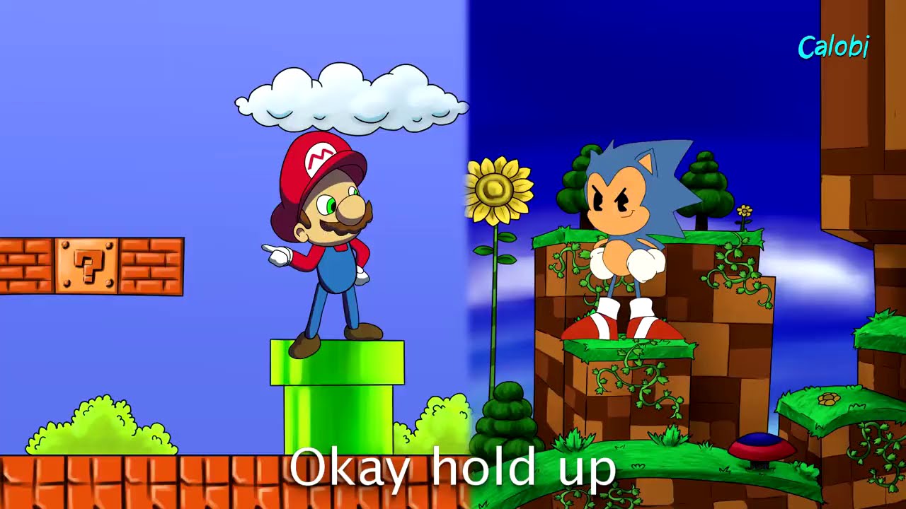 Mario vs Sonic Cartoon Rap Battles Acapella - Mario vs Sonic Cartoon Rap Battles Acapella
A treat for my loyal fans
Voiced by Clivecastle