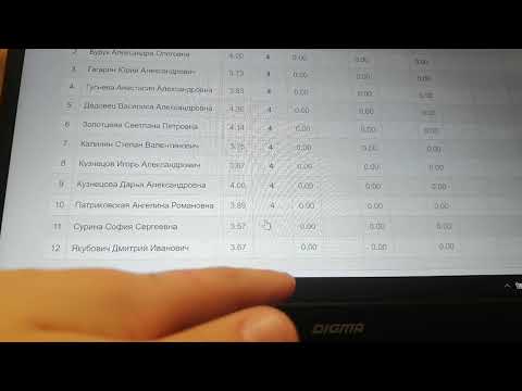 Выставляю итоговые оценки за 1 четверть!