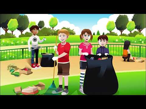 امتحان انتاج كتابي سنة ثانية تنظيف الحديقة