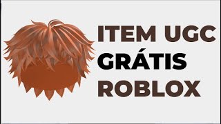 COMO PEGAR ESSE ITEM UGC GRÁTIS NO ROBLOX