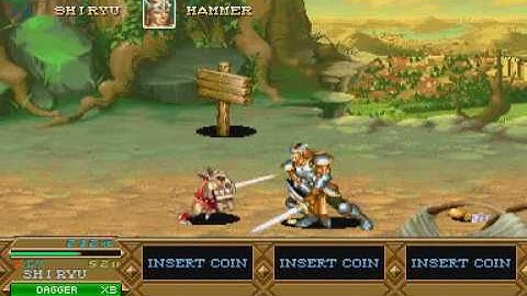 CPS2 Dungeons & Dragons: Tower of Doom - Fighter