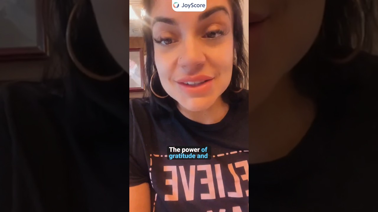 The Power of Gratitude & Journaling | Tanisha Castellanos | JoyScore