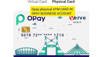 How to access your Opay physical ATM card through your Business accounts.  Get opay POS 07038294174