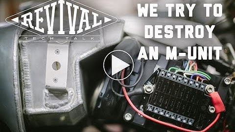 How to destroy a Motogadget M-Unit - Revival Cycles
